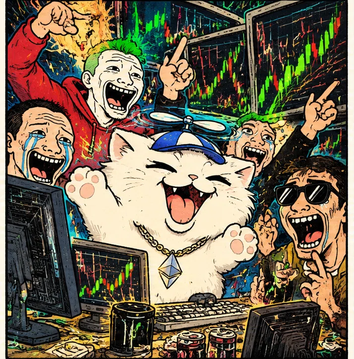 BYBOOP joins loud human traders who celebrate charts, shouting and making ridiculous decisions